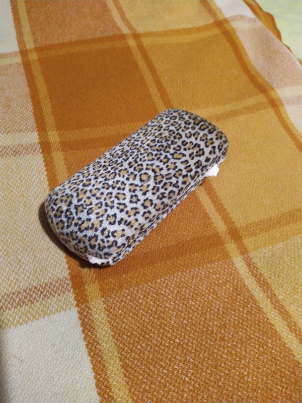 Leopart skin spectacles case